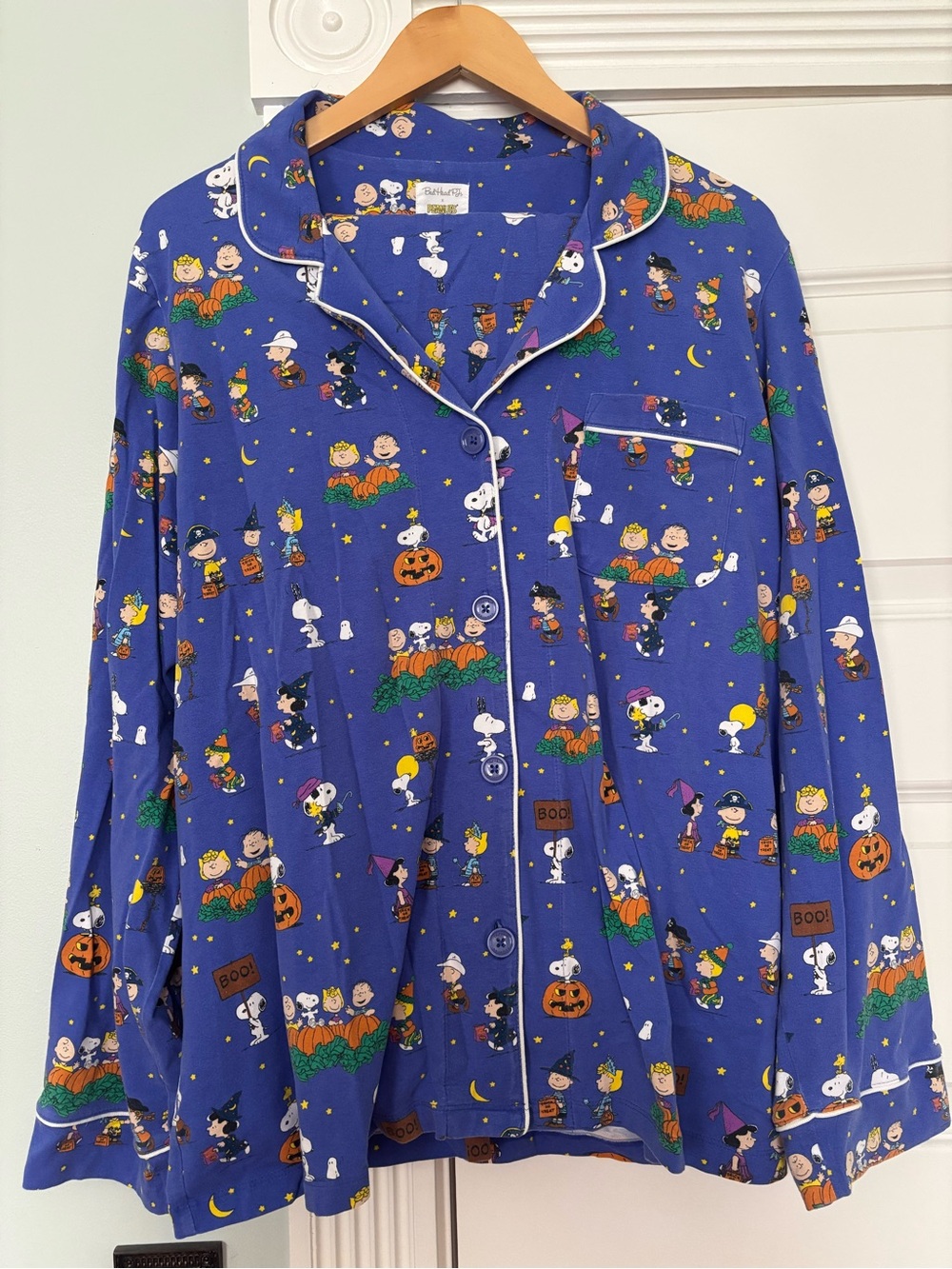 Bedhead Charlie Brown and Snoopy Halloween PJs EXCELLENT condition